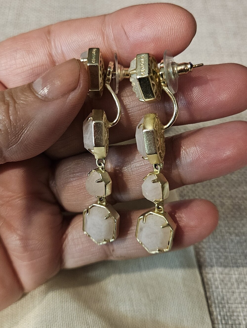 Kendra Scott Color Bar Ruthie Earrings - Picture 3 of 6